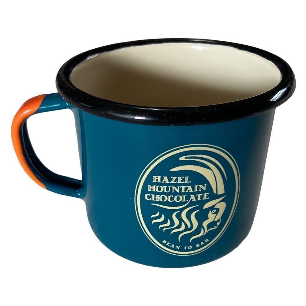 Hazel Mountain Chocolate Ireland Enamel Camp Mug - Very Hard To Find